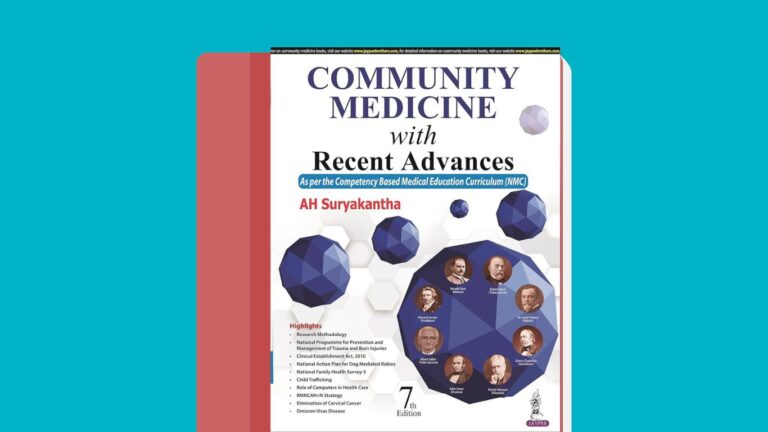 Download Suryakantha Community Medicine with Recent Advances PDF