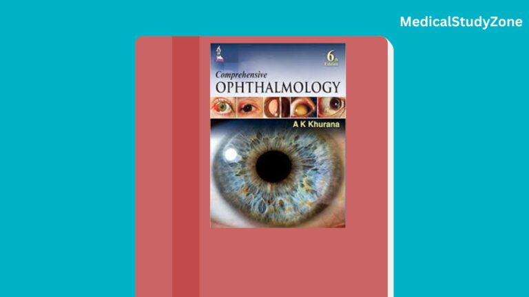 AK Khurana Comprehensive Ophthalmology Pdf Download