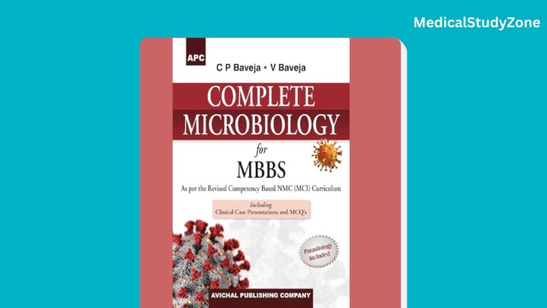 CP Baveja Complete Microbiology for MBBS PDF MedicalStudyZone