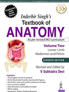 Inderbir Singh’s Text Book of Anatomy V2 MedicalStudyZone