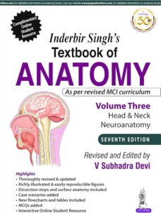 Inderbir Singh’s Text Book of Anatomy V3 MedicalStudyZone