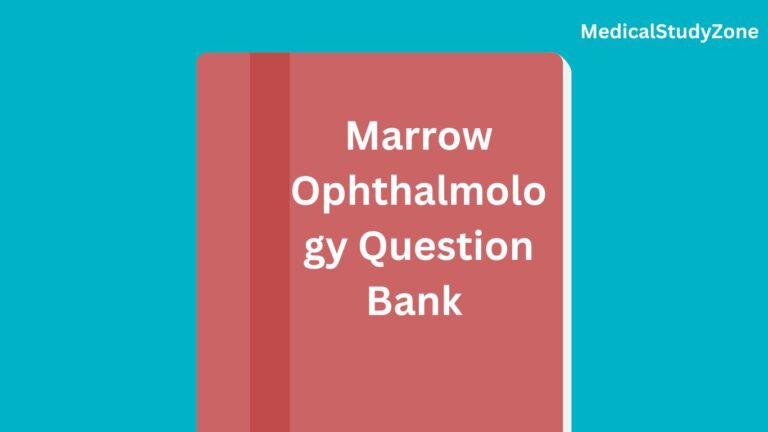 Marrow OPHTHALMOLOGY Question Bank Free PDF