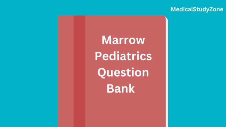 Marrow PEDIATRICS Question Bank Free PDF