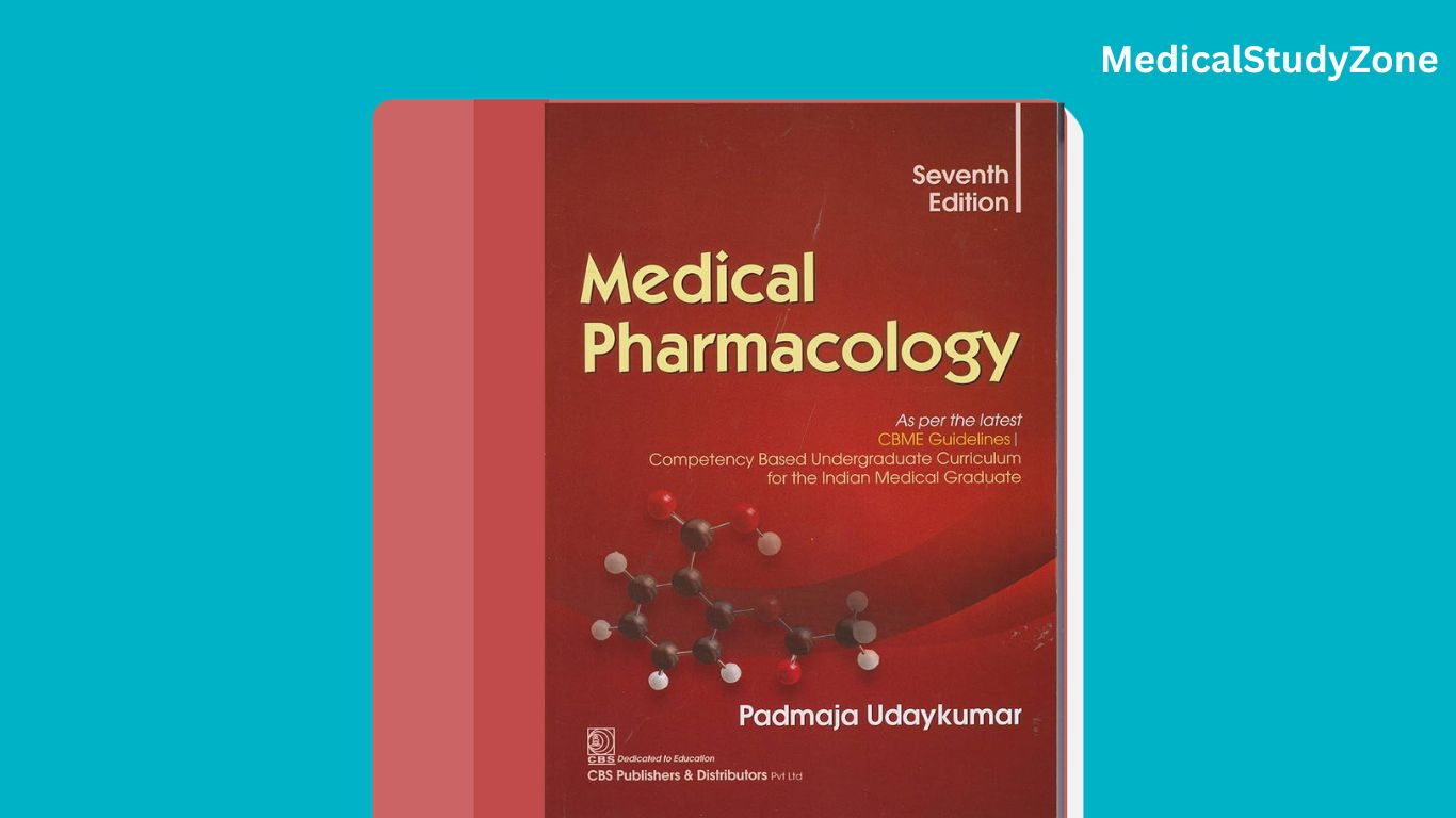 Medical Pharmacologically by Padmaja Udaykumar PDF MedicalStudyZone